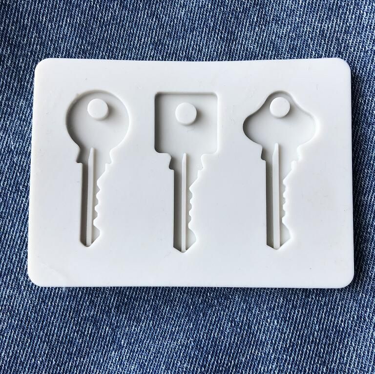 Silicone Mold 1 Pc Key 2inch Mould Sugar Craft Fondant Cake Decorating Animal Mould Baking Tool DIY