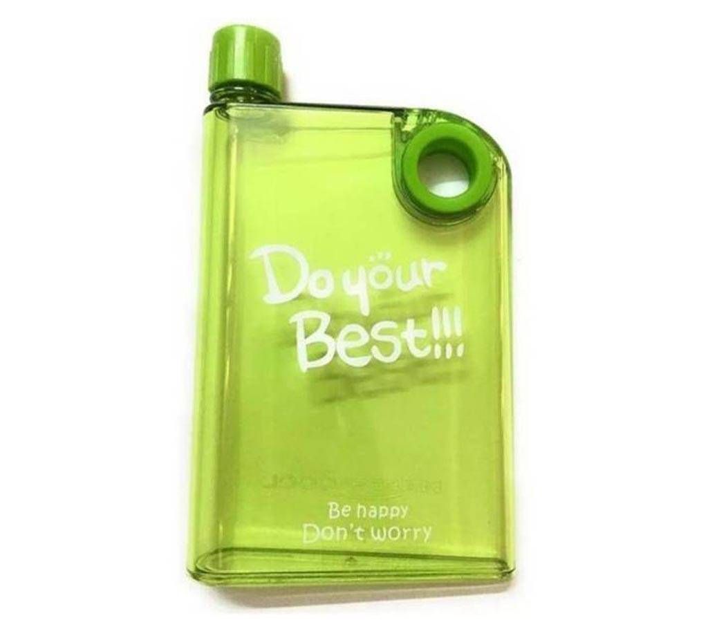 Portable Notebook Water Bottle
