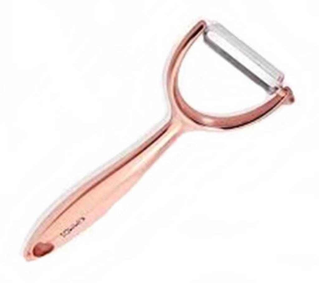 Gold Copper Plating SS Vegetable & Fruit Y Peeler
