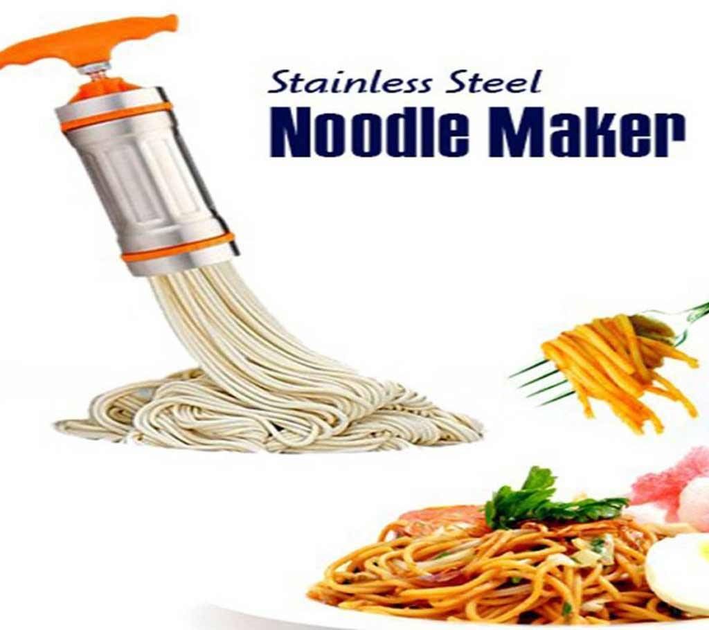 Stainless Steel Hand-Held Noodles Maker - Silver