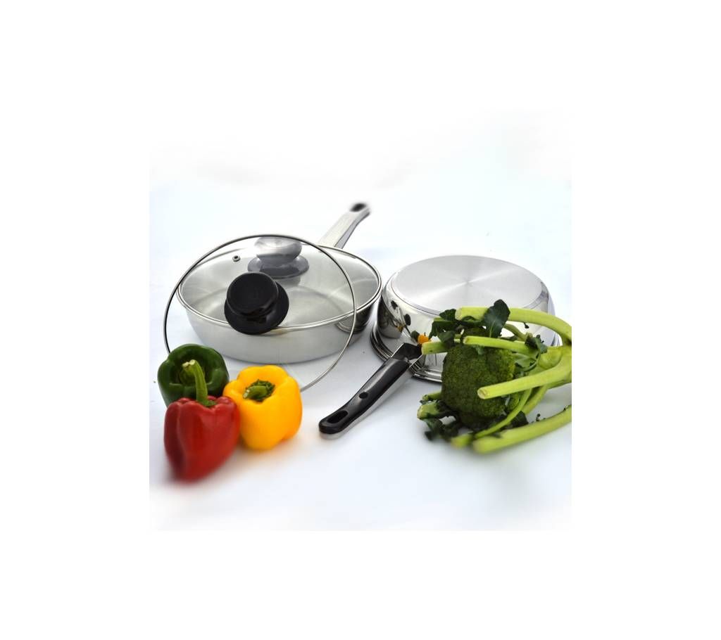 Frying Pan With Glass Lid
