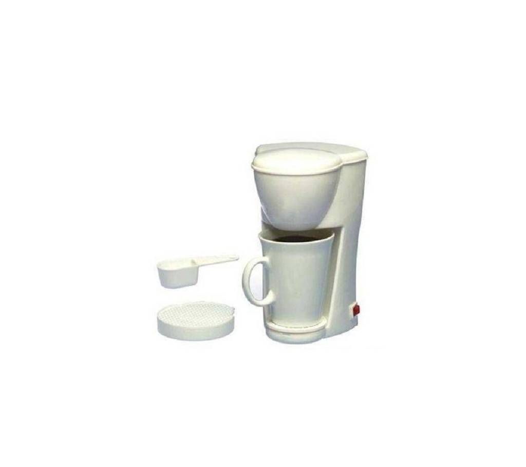 Mini Coffee Maker - White