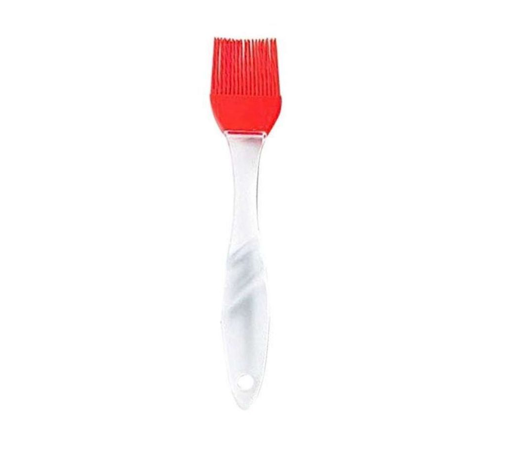 Silicon Brush and Spatula - Red