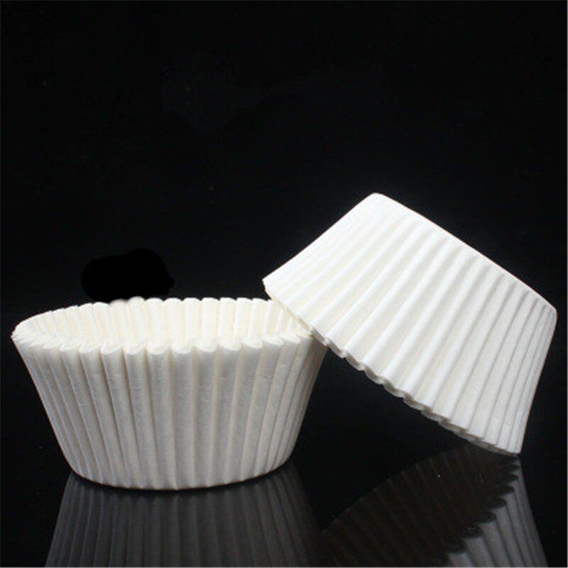 50pcs Flower Muffin Cupcake Paper Cups Cake Forms Cupcake Liner Baking Muffin Box Cup Case Wedding Cake Mold Decorating Tools