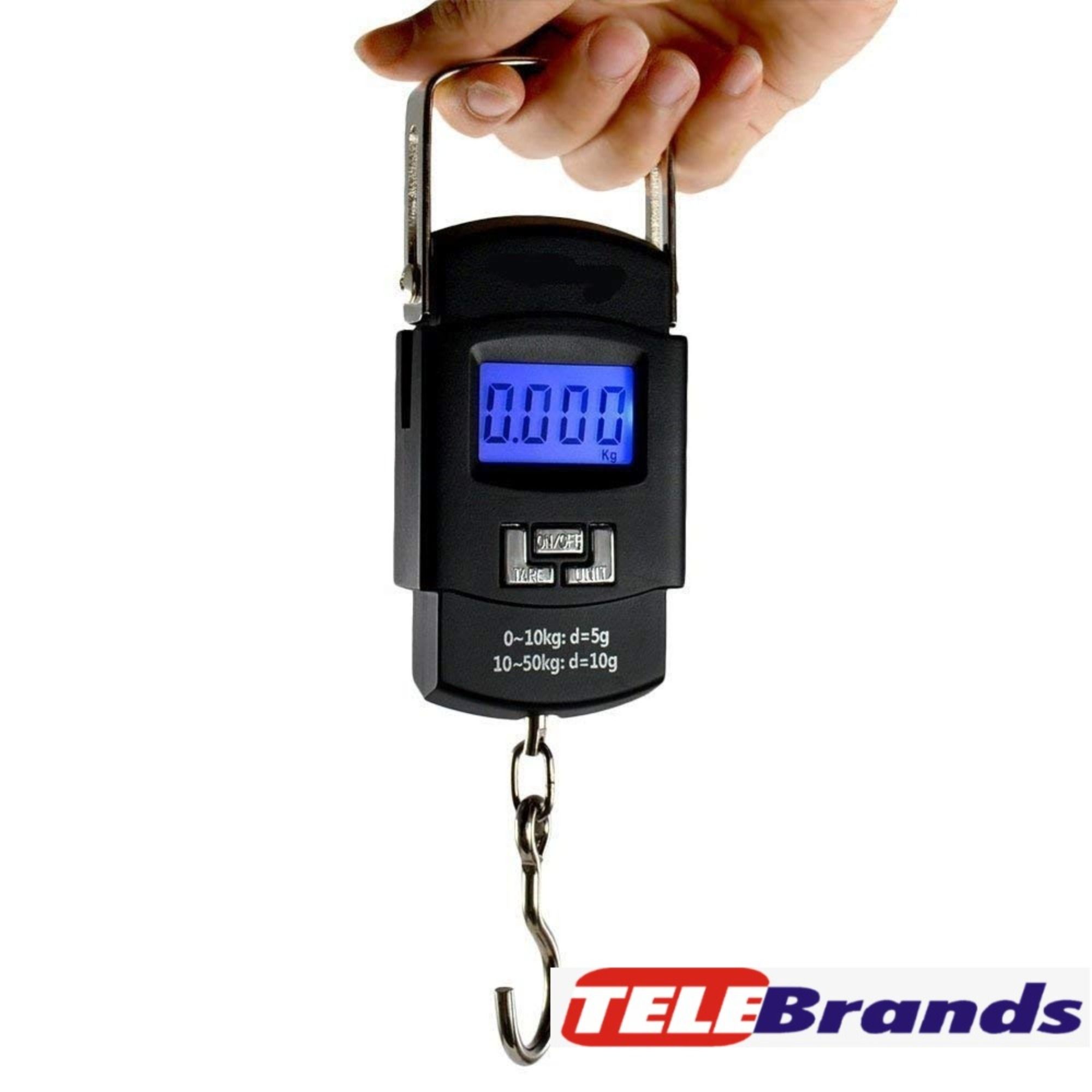 TelebrandsDigital Hanging Weight Scale, Portable Hanging Electronic Hook Scale