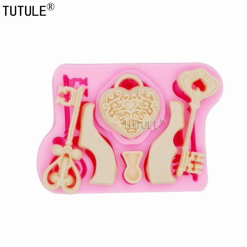 Skeleton Key Flexible Mold For Resin Polymer Clay Food Safe Fondant Chocolate-resin,clay,fondant,gum paste,candy,chocolate Mould