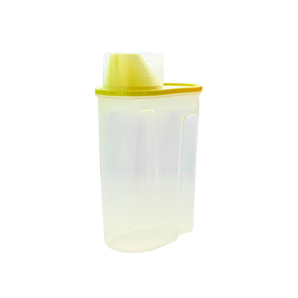2.5L Large Capacity Kitchen Airtight Dry Food Cereal Storage Box Seal Pot Can