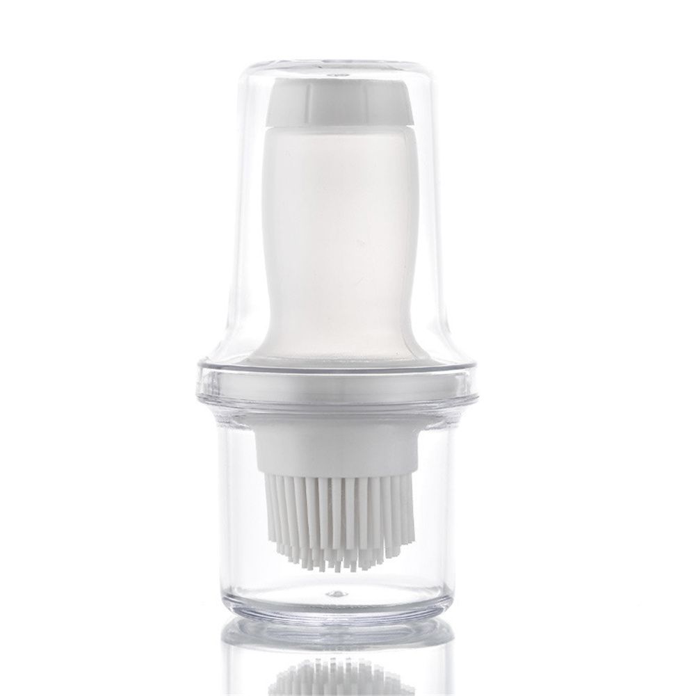Yfashion Multifunctional Silicone ill Oil  Bottle  With  Brushes Baking Accessories Kitchen ool color:ay