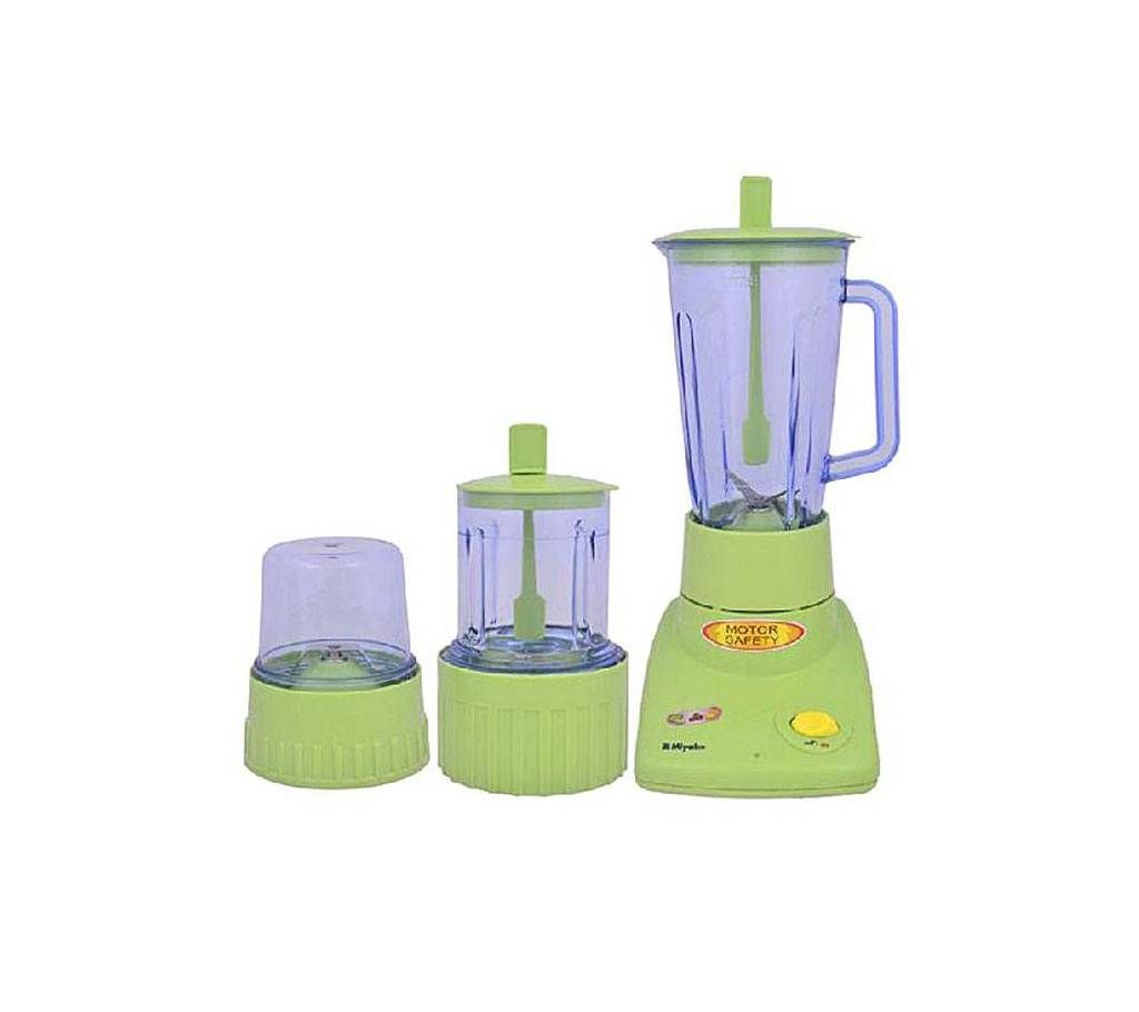 Miyako 4 in 1 Blender - BL 302PL - 300W - Green