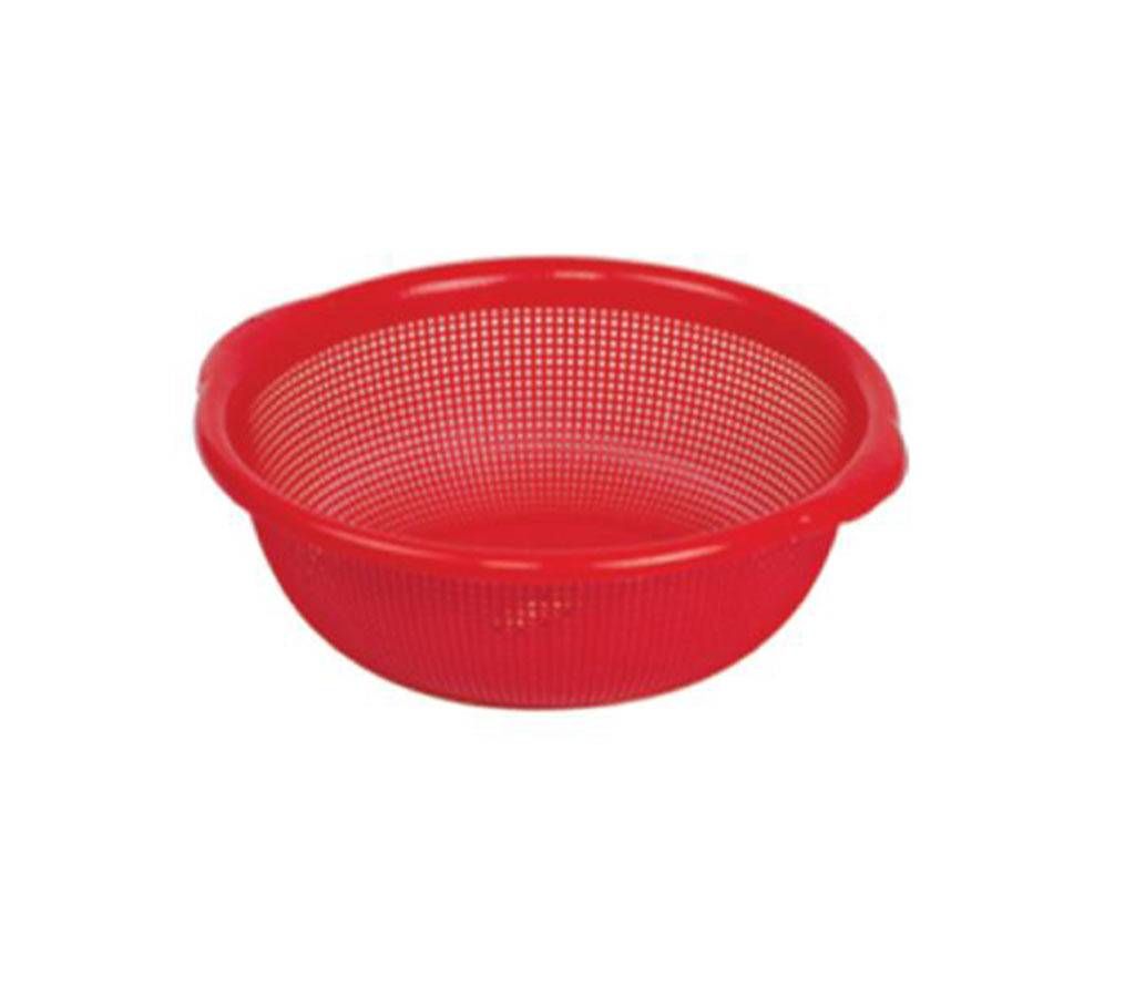 72206 Jali Net Bowl Large - Red (Combo of 2)