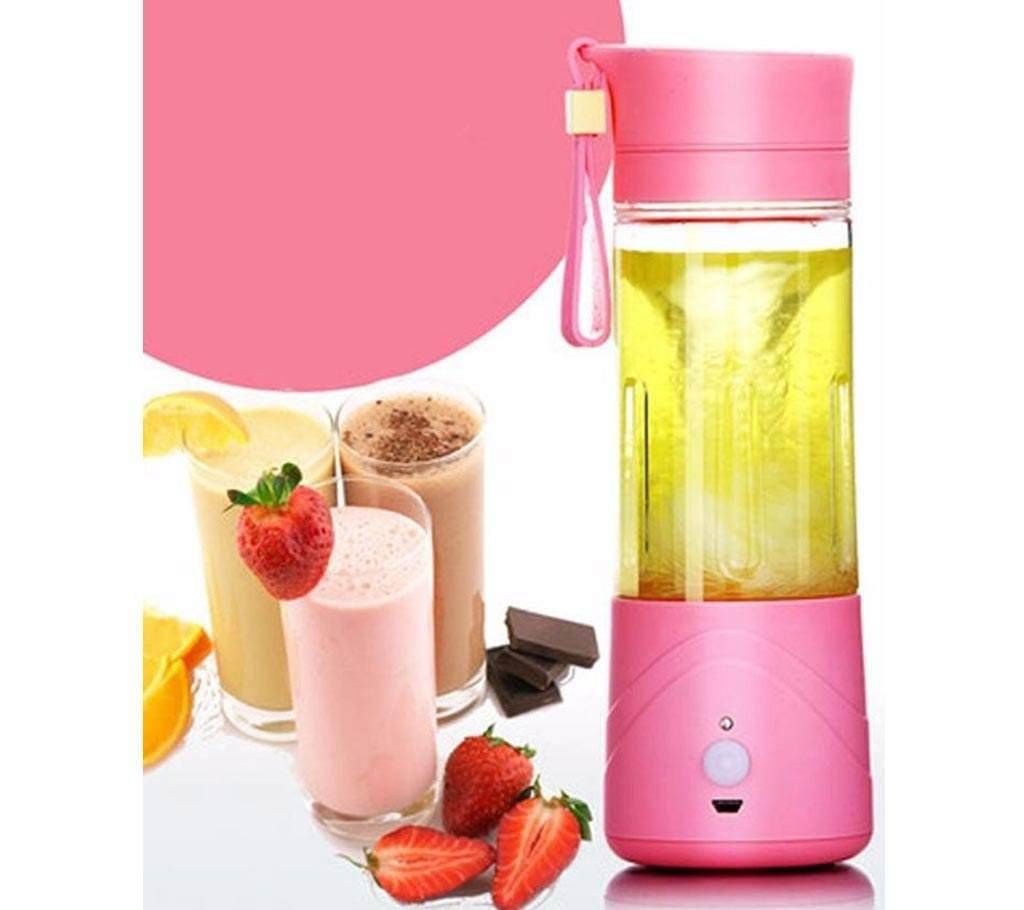 Portable Mini Rechargeable Juicer - Pink