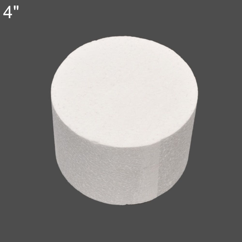 Round Styrofoam Foam Cake Dummy Moulds Sugarcraft Flower Decor Patrice Model Cake Maker Molds Kitchen Cooking Tools For Party