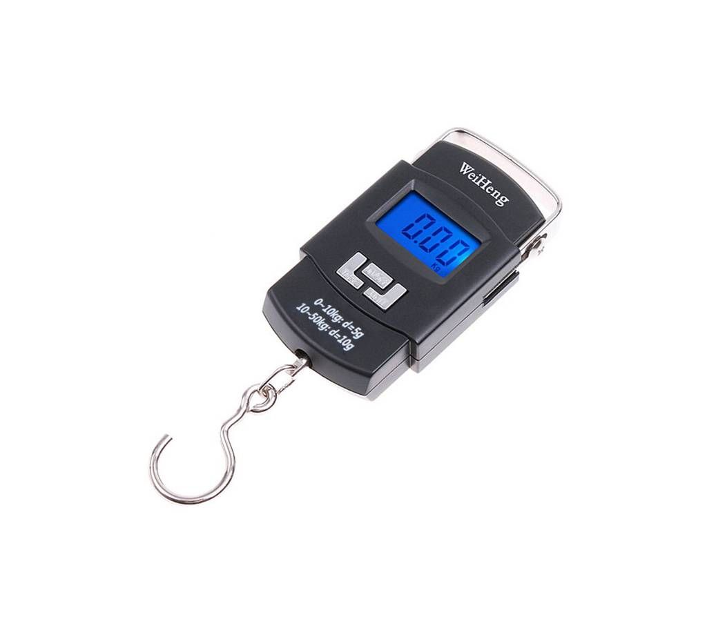 Electric Portable Weight Scale - Black