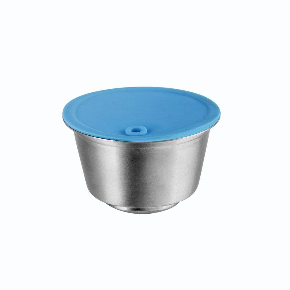 ICafilasSTAINLESS STEEL Metal Reu Dolce Gusto Coffee Capsule Compatible with  Machine Refillable  Filter Dripper