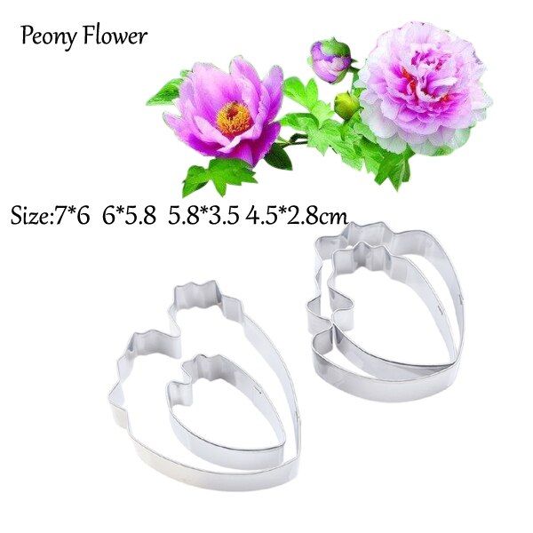 Peony Flower Petal Veiner Silicone Mold Fondant Mould Cake Decorating Tools Chocolate Gumpaste,Sugarcraft Mold CS163