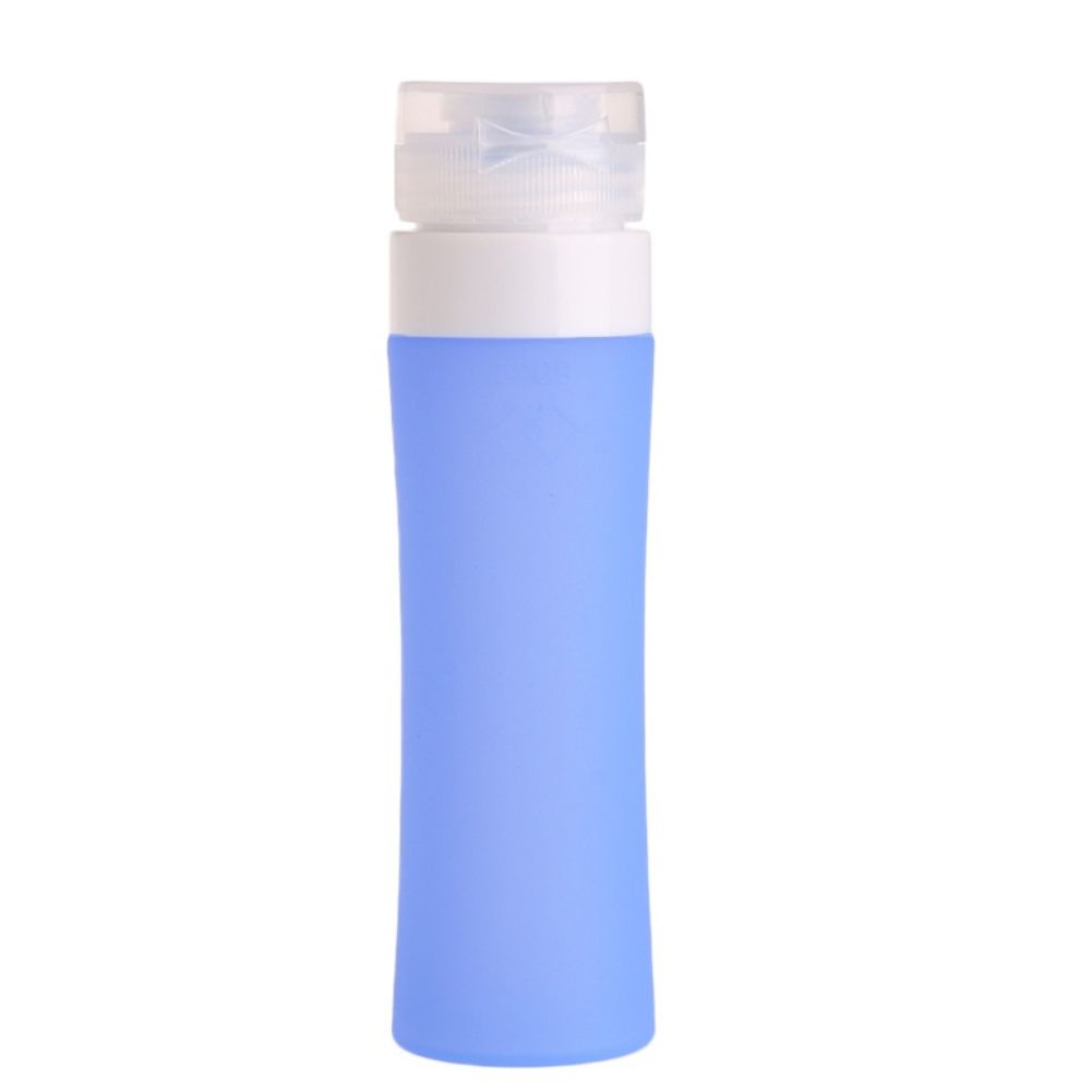 Portable Refillable Silicone Bottle Traveler Lotion Bath Shampoo Containers