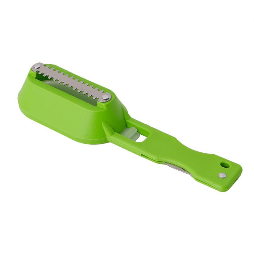 Portable Fish Skin Scale Remover Scraper Peeler Scaler Cleaner Home Kitchen Tool