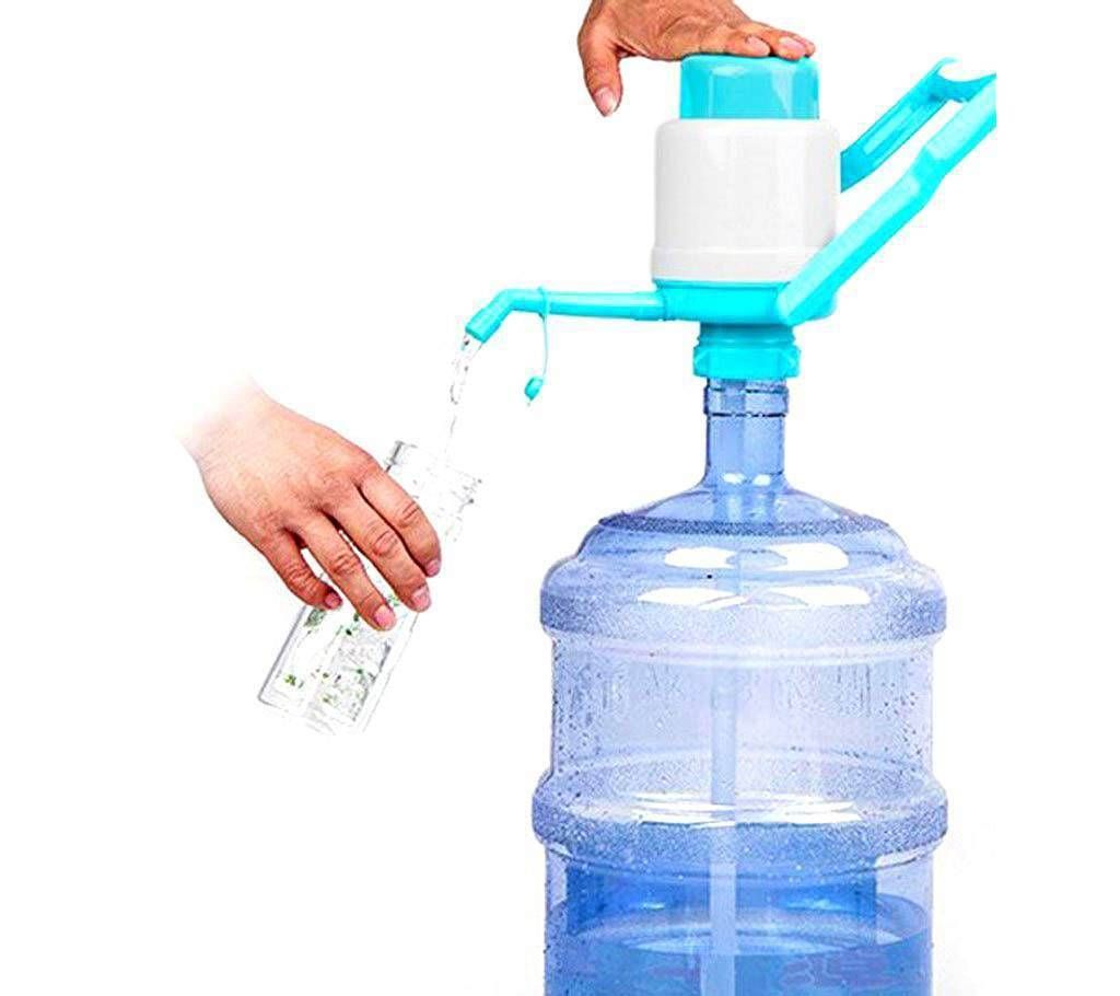 Water jar pump with handle