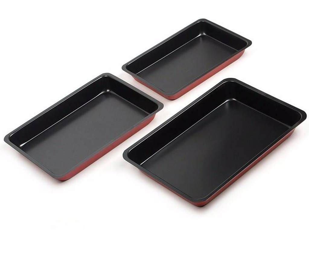 3PCS ROAST AND BAKE PAN 
