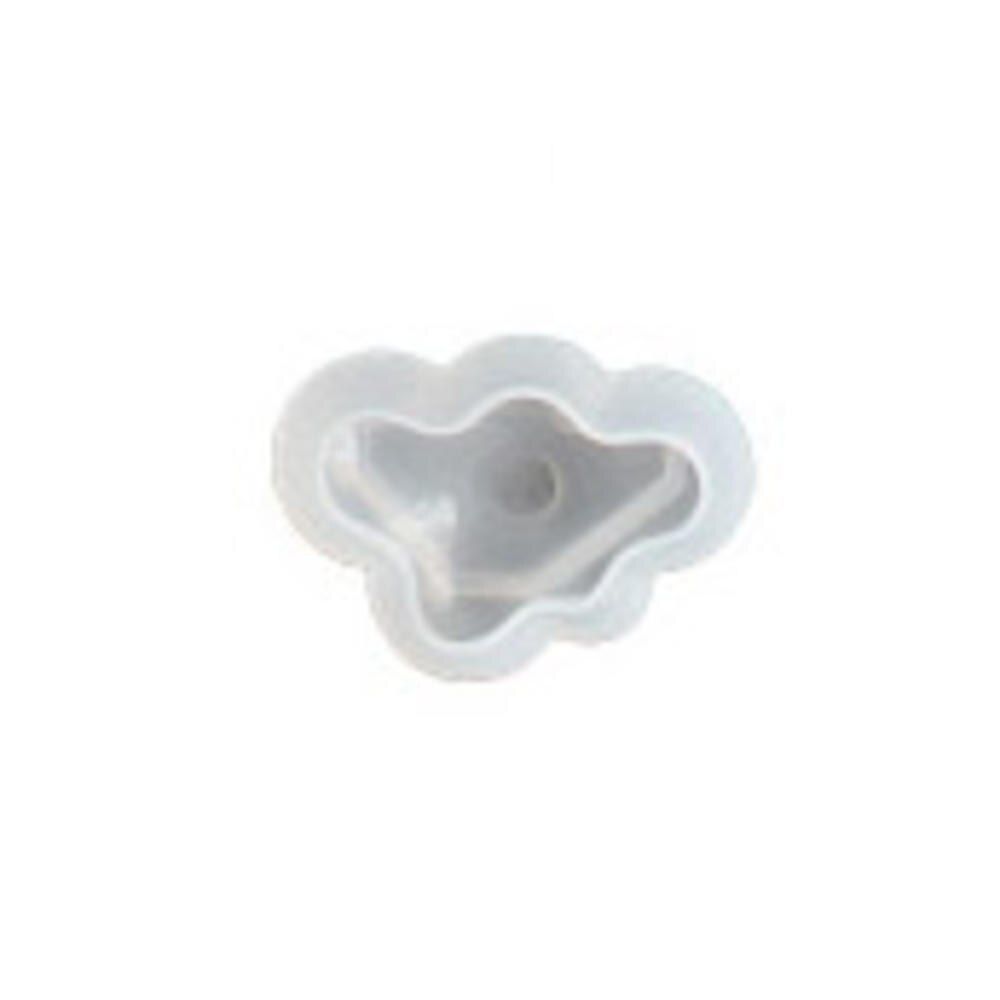 1pc 3D Cloud Shape Chocolate Silicone Mold Mousse Fondant Ice Cube Mould Pudding Candy Soap Candle Molds Baking Cake Decoration