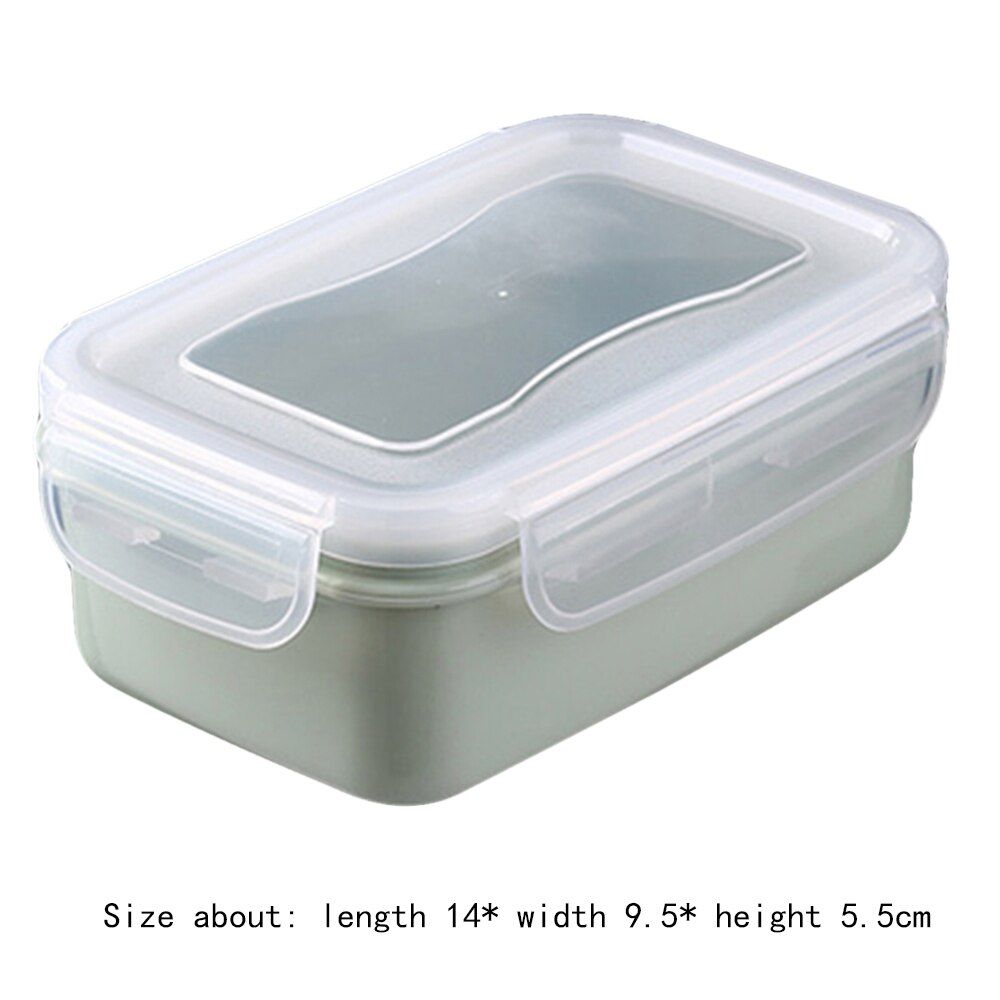 1pc PP Silicone Food Storage Box Round Square Mini Refrigerator Crisper Box Kids Seal Box Lunch Grains Tank Sorting Container