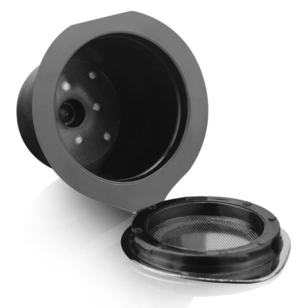 For Nespresso Stainless Steel Coffee Capsule Basket Black 6PCS