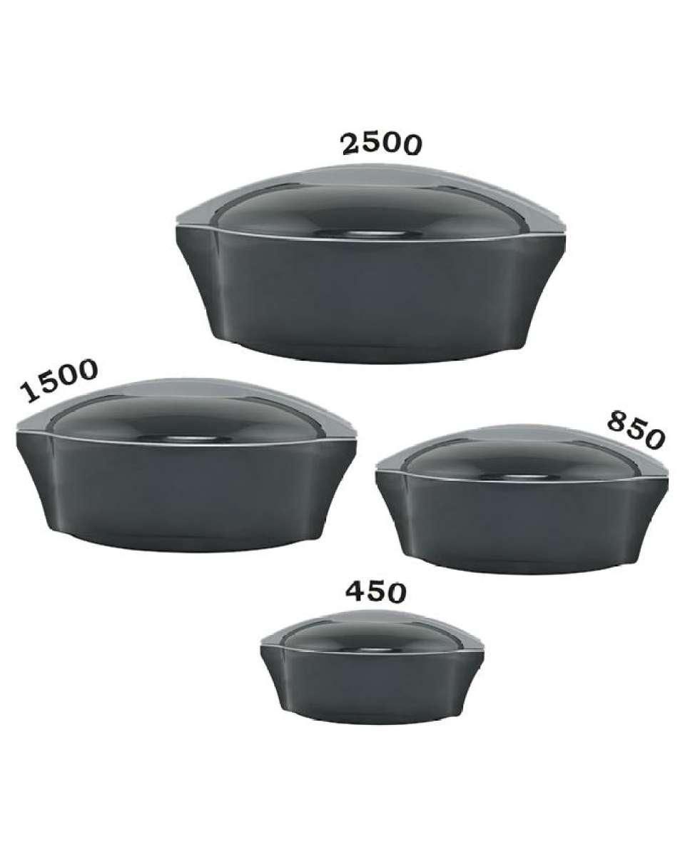 Fantasy Insulated Casserole/Hot pot 4 Pcs Gift Set - Black