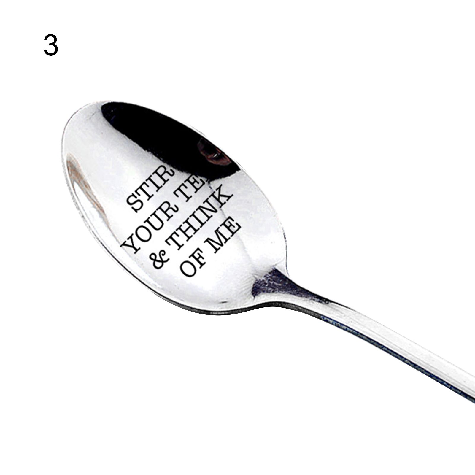Stainless Steel Coffee Spoon Dessert Ice Cream Teaspoon Accessories Tableware