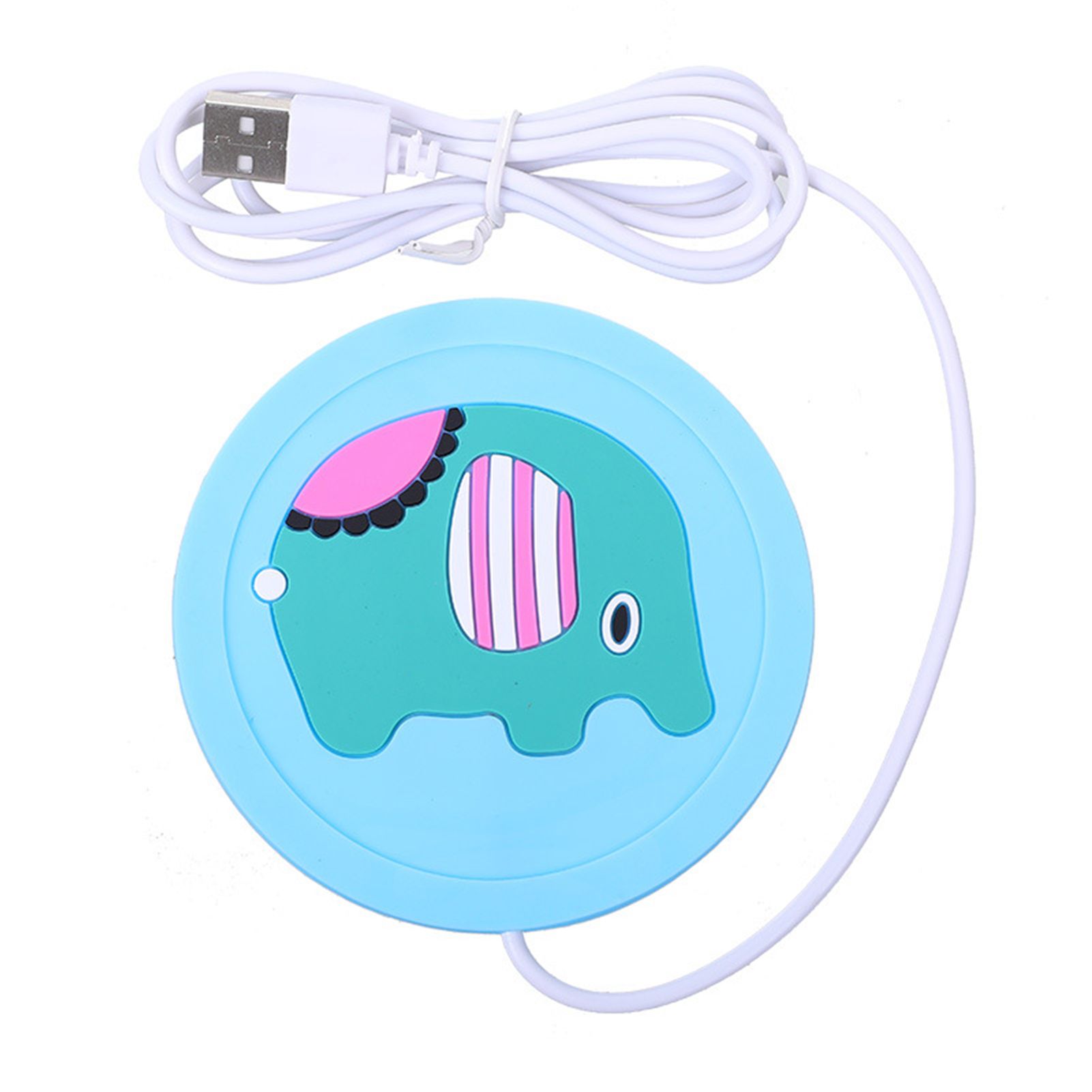 Milk Warmer Pad Eye-catching USB Port Beverage Milk Warmer Coaster