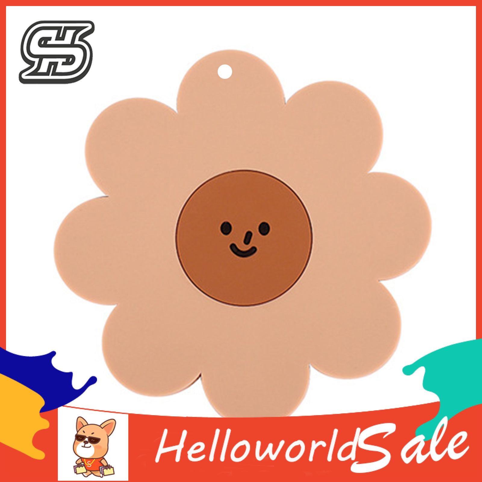 Pot Holder Eco-friendly Adorable Flower Pattern Dinner Mat