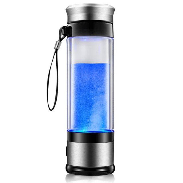 Rechargeable USB Alkaline Hydrogen Water Generator Bottle Cup Electrolysis Energy Hydrogen-rich Antioxidant ORP H2 Ionizer