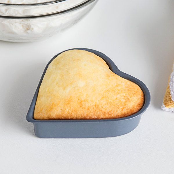 Non-Stick Love Heart Shape Cake Pan Tin DIY Cake Mold Baking