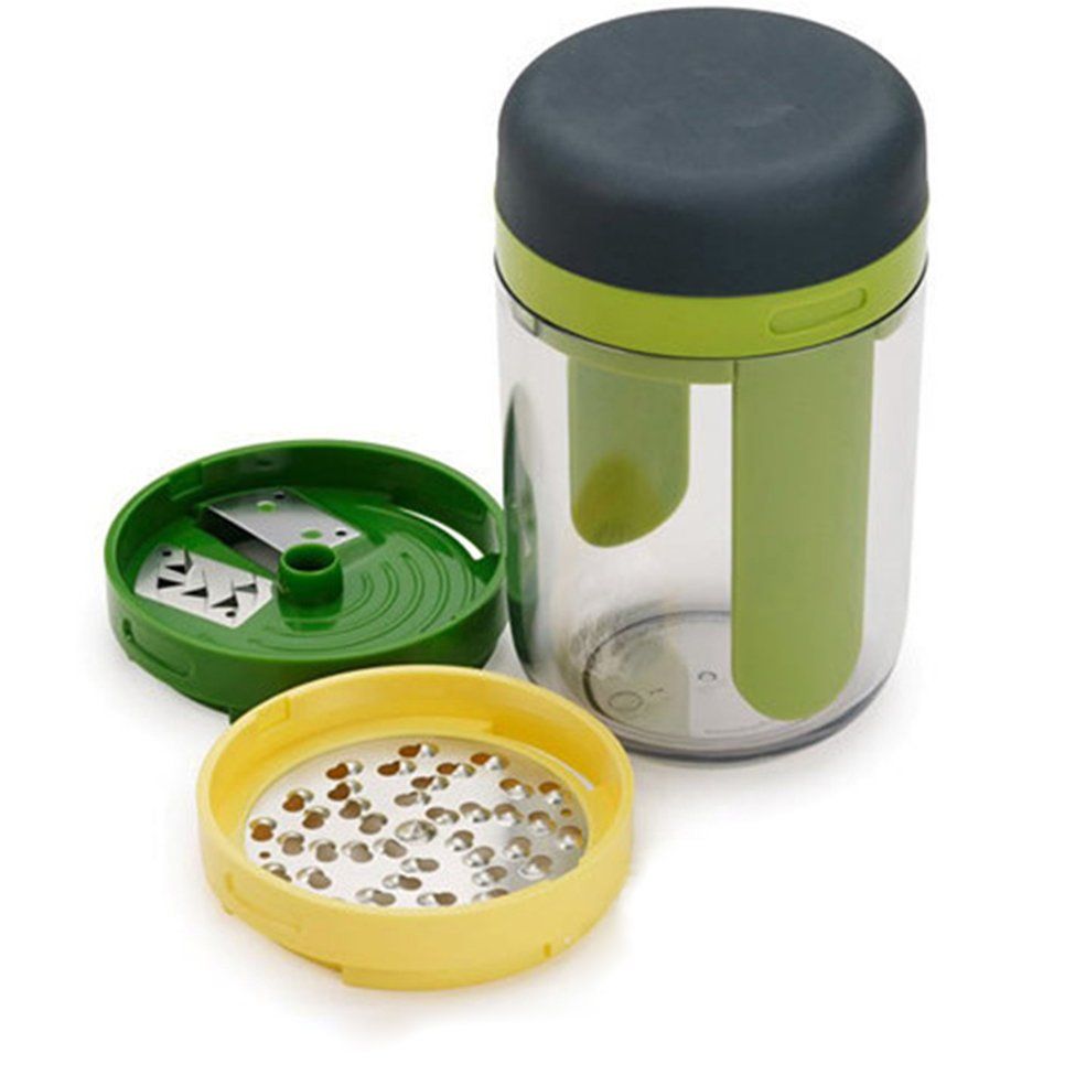Vegetable Cutter Three In One Shredded Vegetable Rotating Cup Shredder