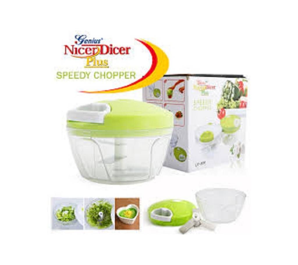Nicer Dicer plus speedy chopper