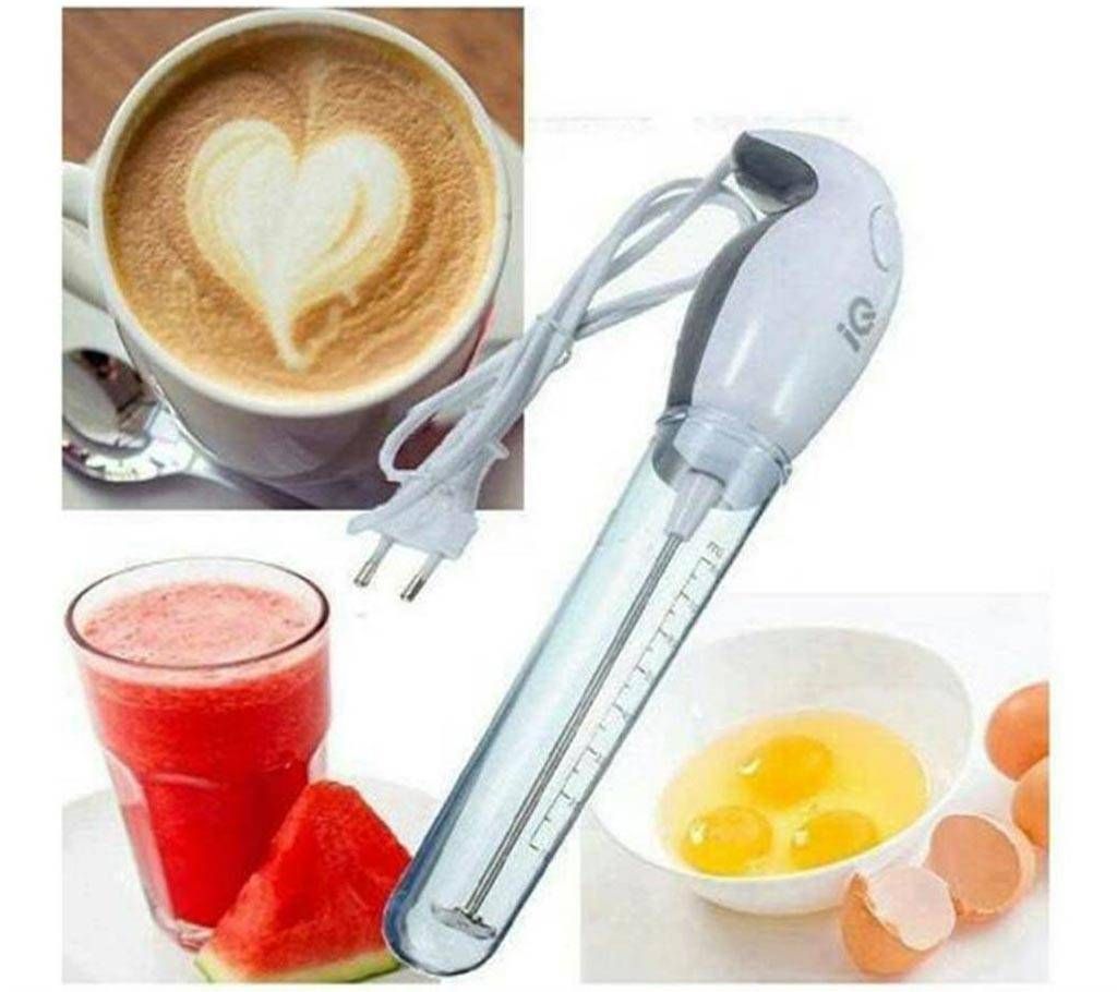 Hand held coffee mixer