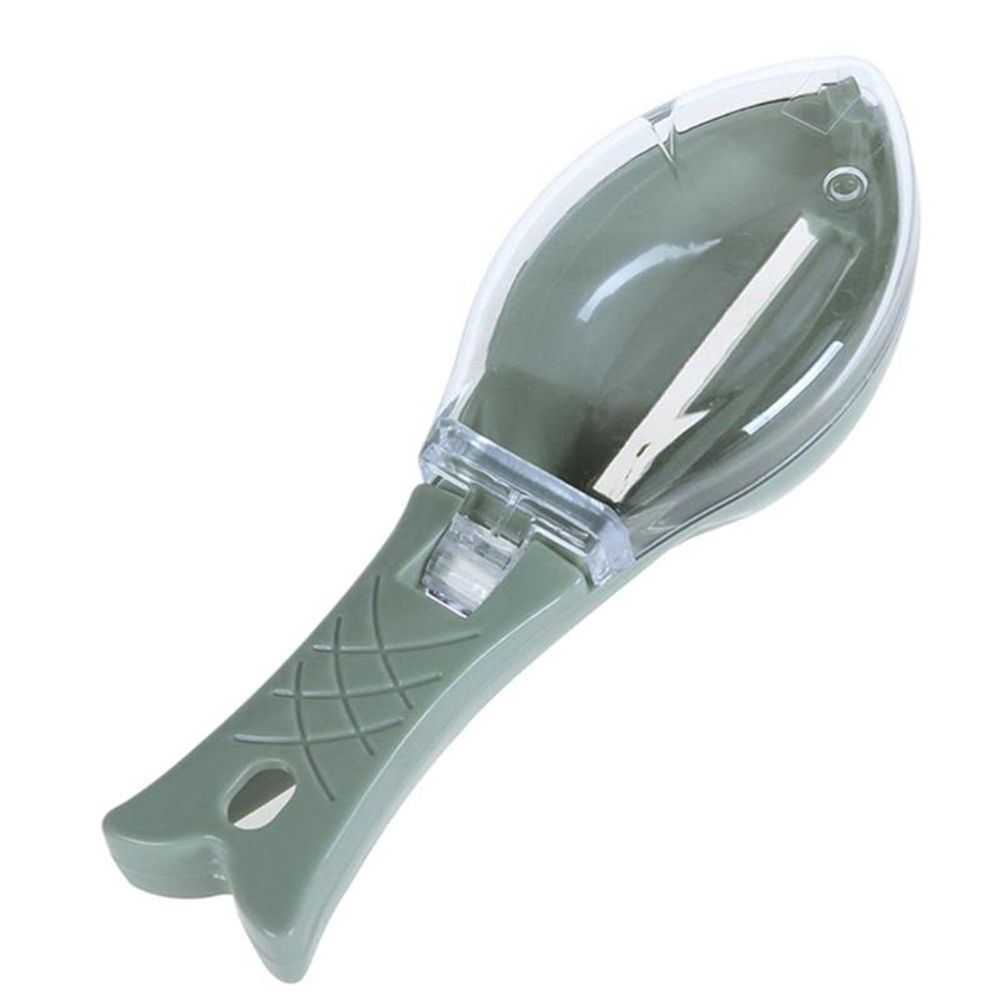 Fish Scale Scraper Remover Seafood Peeler Brush Hanging Hole Grater Kitchen Tool