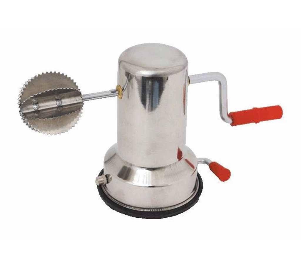 Stainless steel coconut scraper