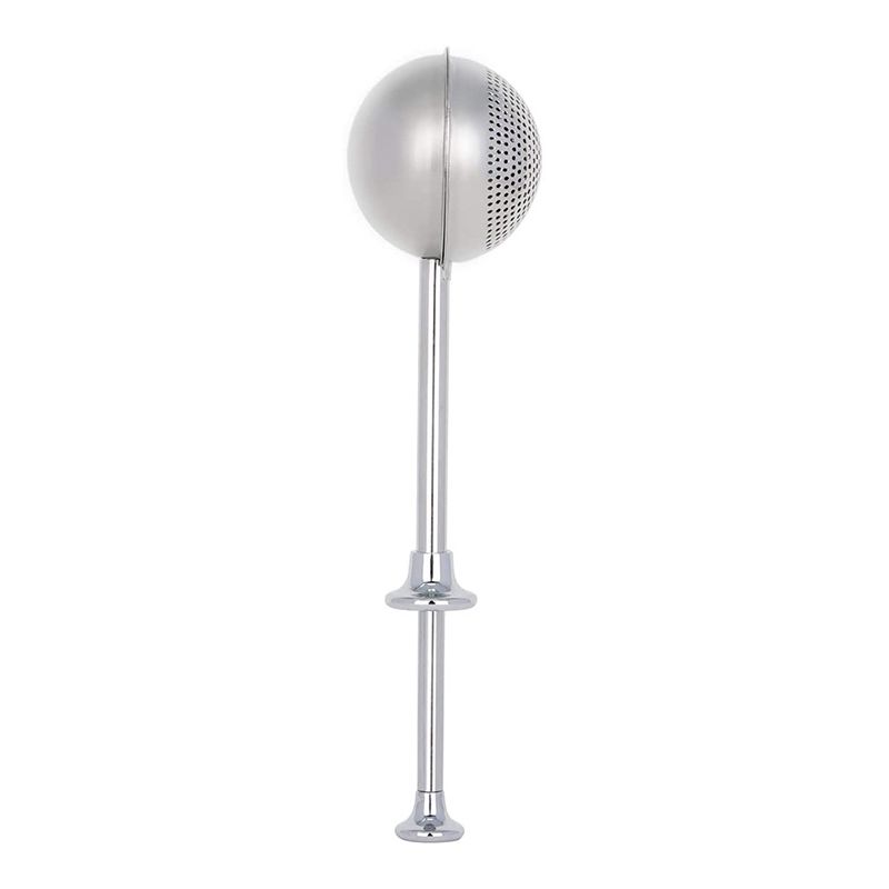Flour Duster for Baking, Spring Handle One-Handed Operation, Stee Powdered Sugar Shaker Duster, Pick Up and Dust Flour