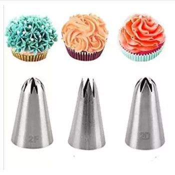 Stainless Steel 3 pcs Nozzle-2D,2F,1M