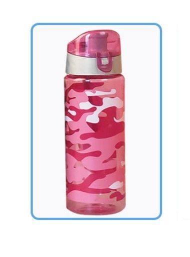 Sports Cup Portable Men Women Outdoor Fitness Casual Space Cup Plastic Vibration Unbreakable Creative Kettle Gift Water Bottle