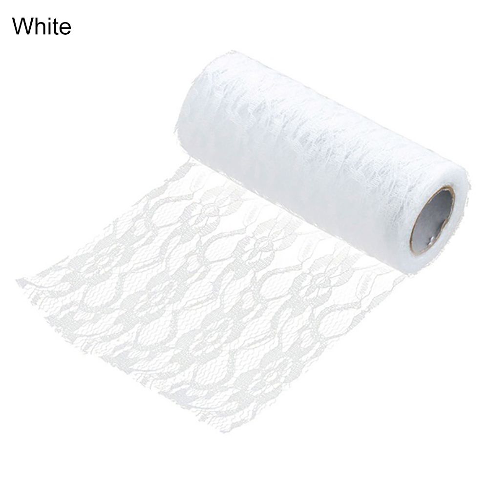 Tulle Lace Roll Spool for Tutu Skirt DIY Wedding Party Chair Table Runner Decor