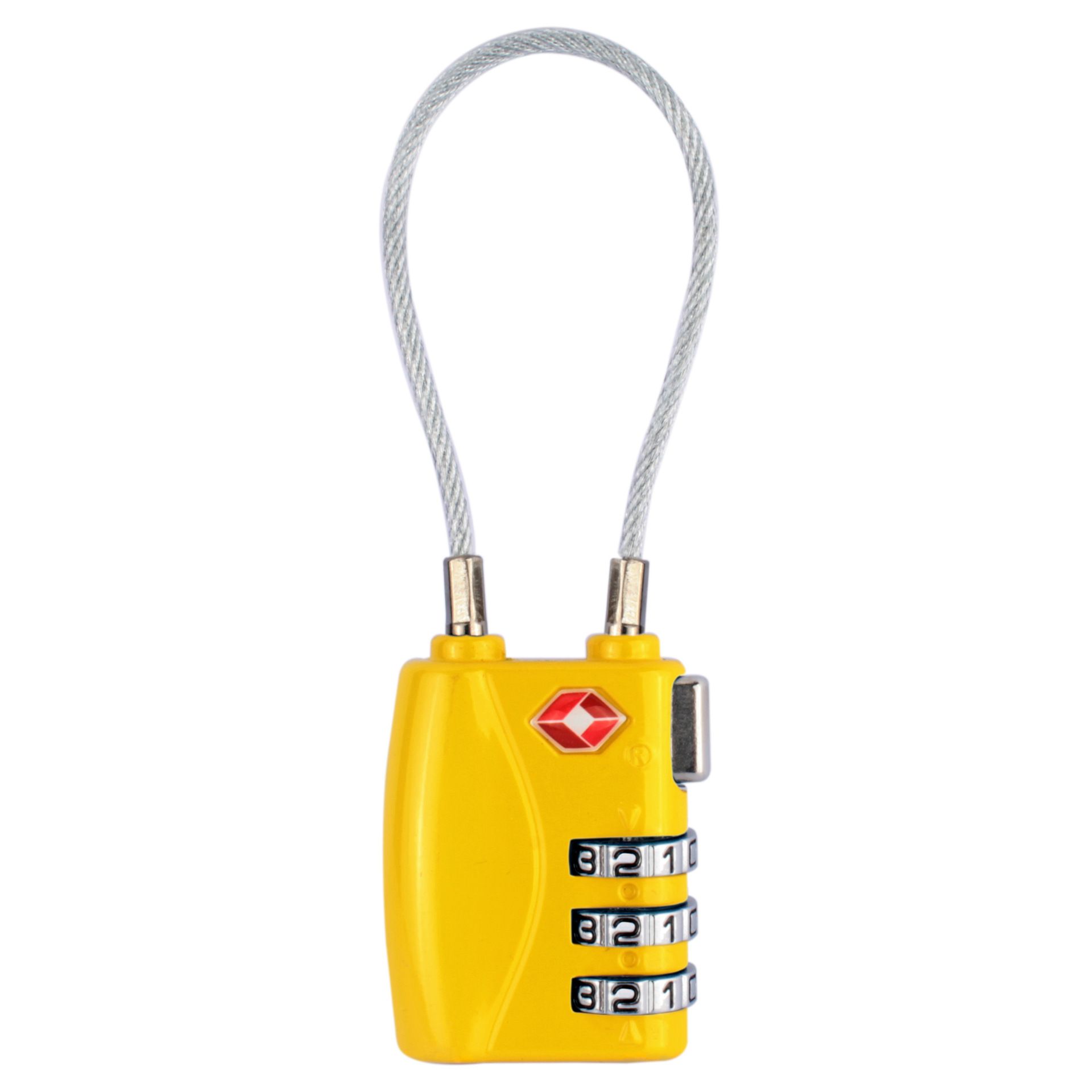 Yfashion Portable Anti- Password Lock ni Bag Small Padlock ms Password Zinc Alloy Lock
