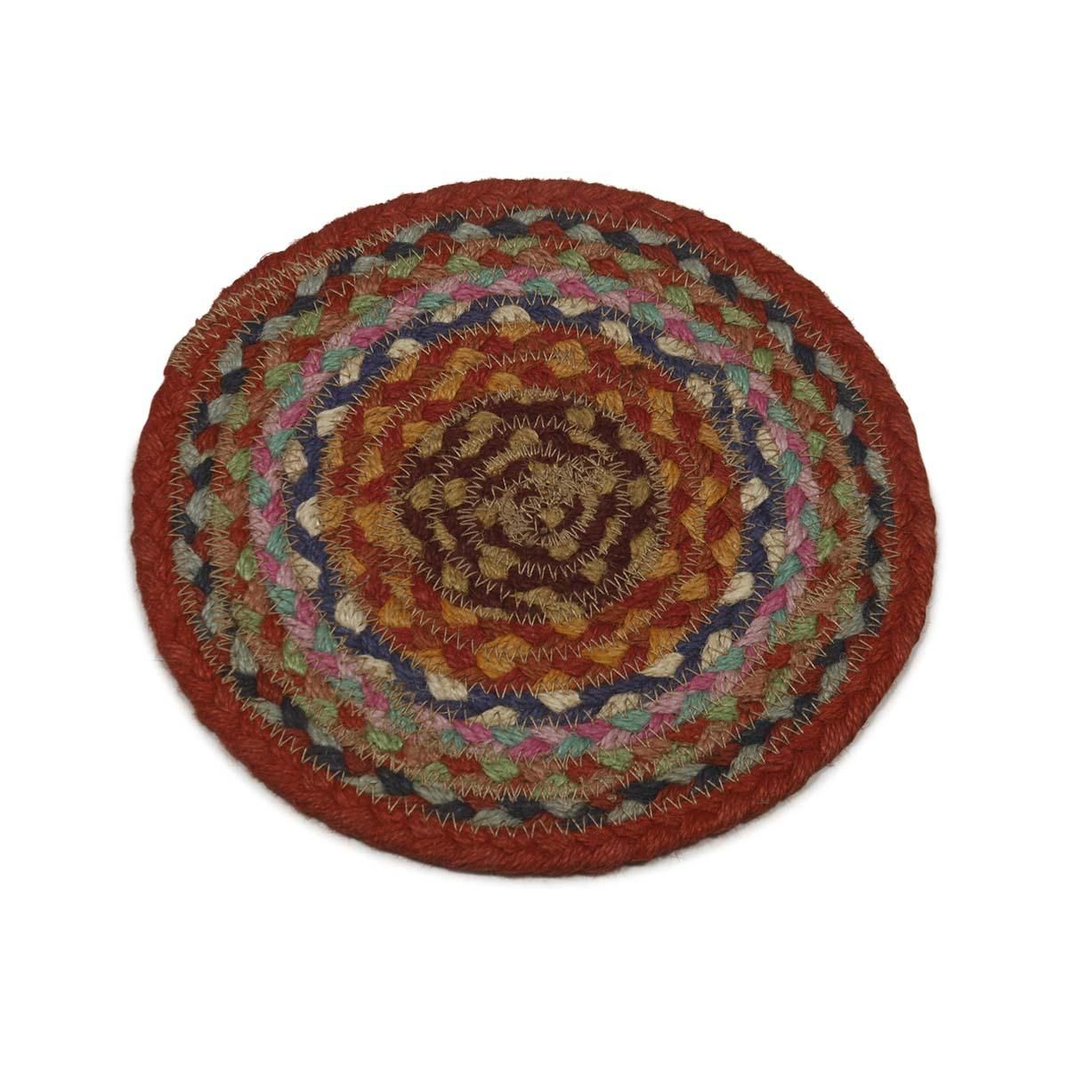 Braided Round Table Mat