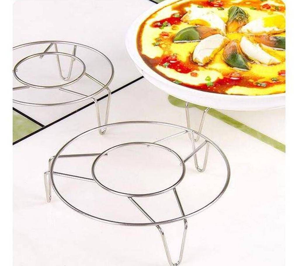 Stainless Steel Food Stand - 3pcs