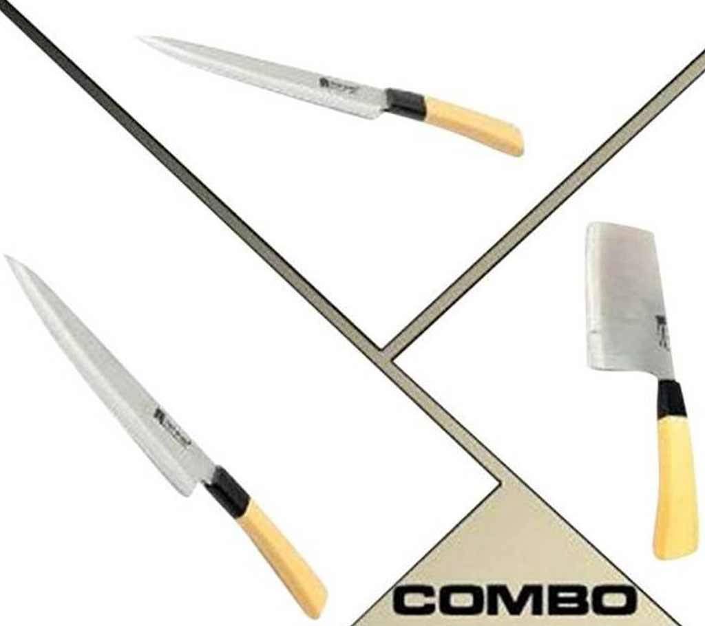 3 Pieces Kitchen Knife Set