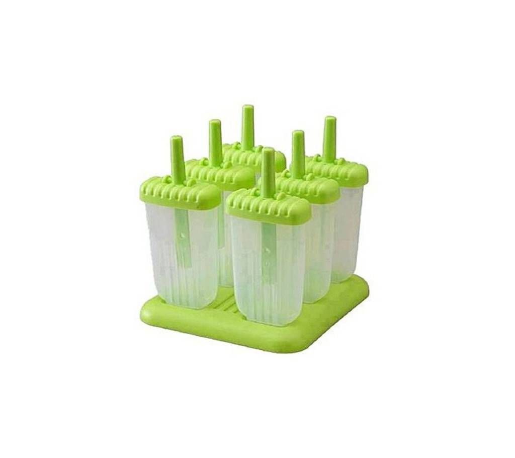 6 Pieces Ice Cream Mold - blue