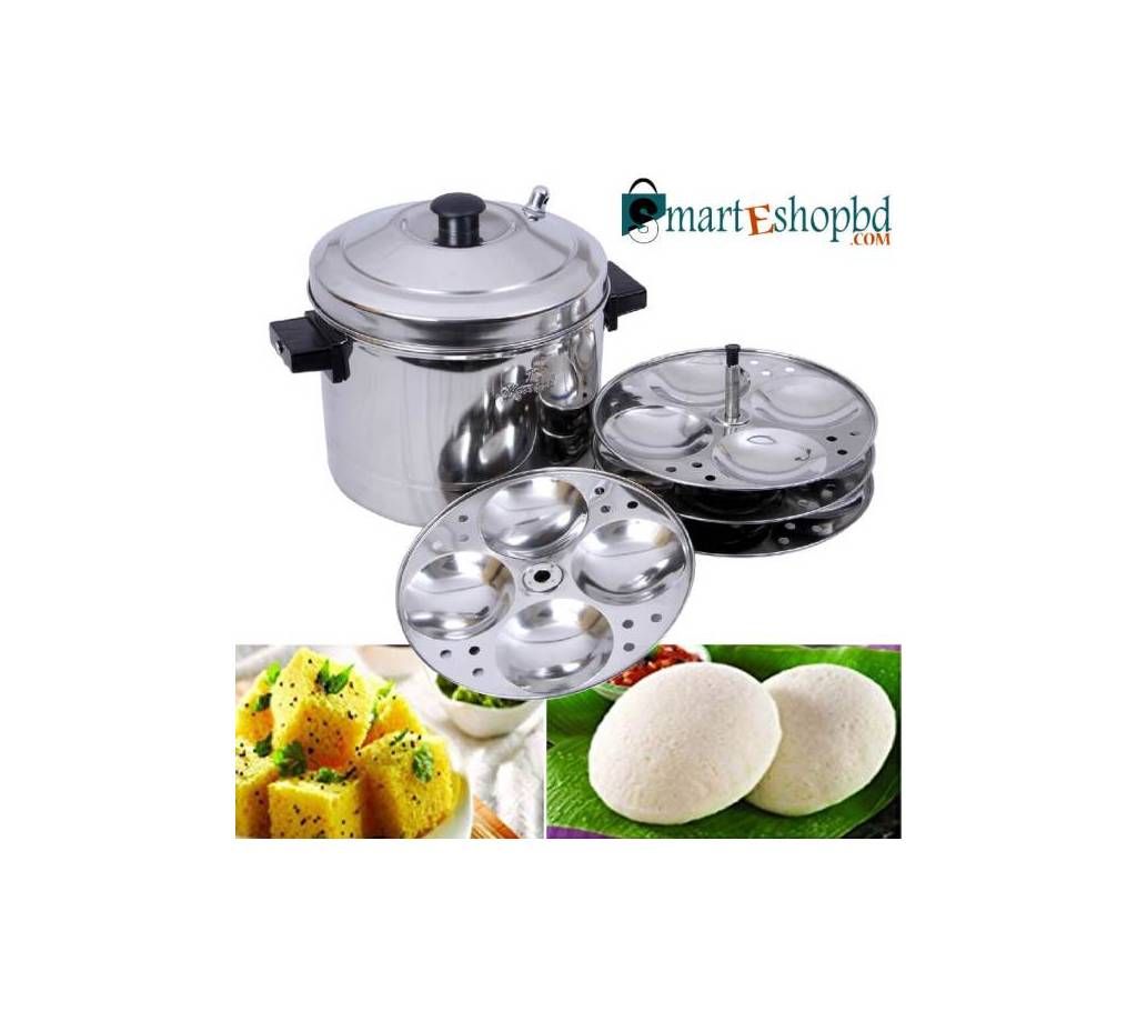 16 Piece Idly Stand With Pot