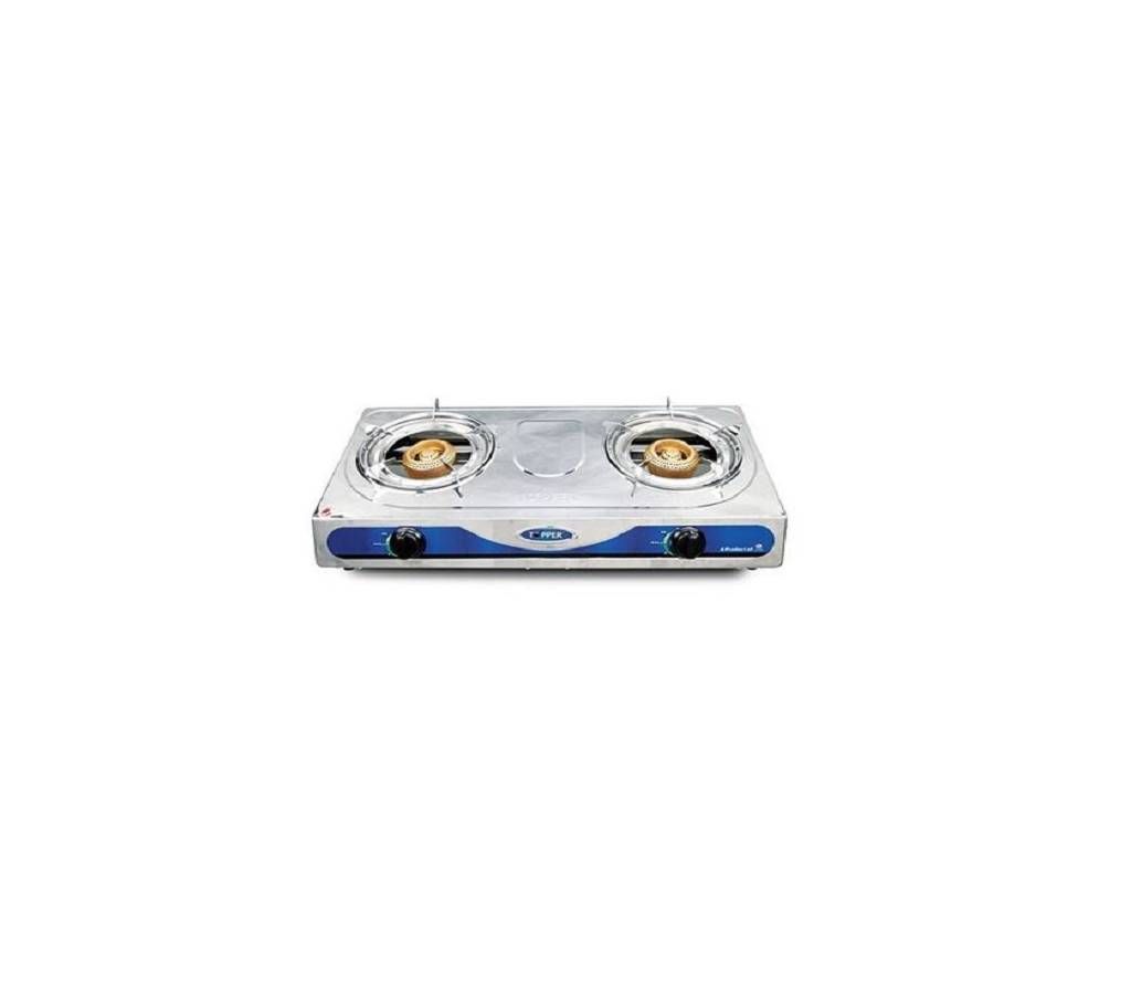 Double SS Auto Gas Stove NG