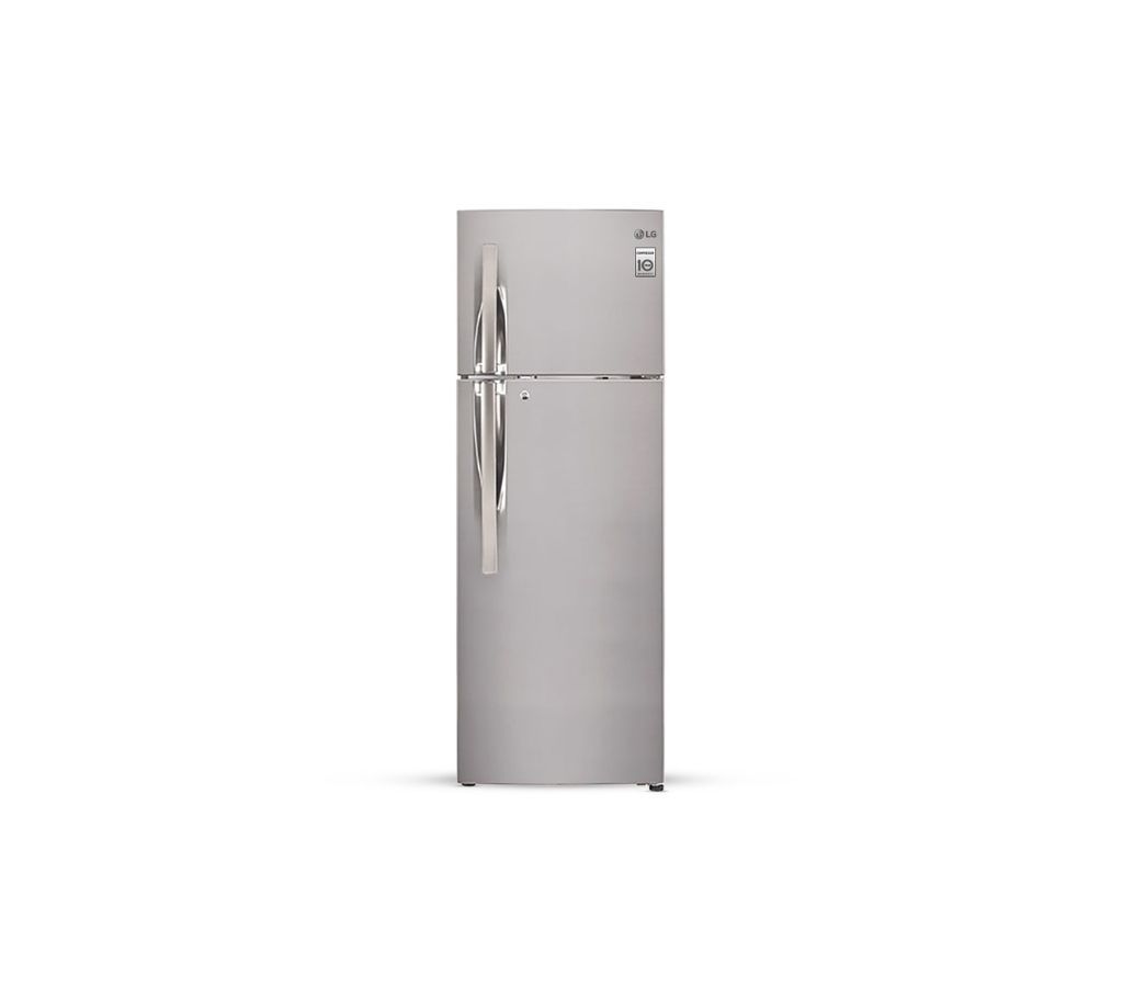 LG Platinum Silver No-Frost Refrigerator  308L