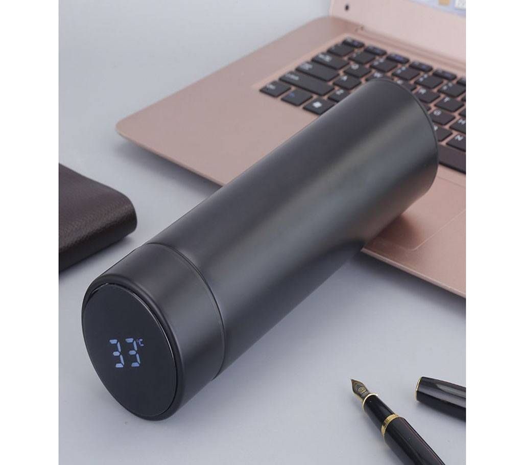 Smart bottle with temperature meter
